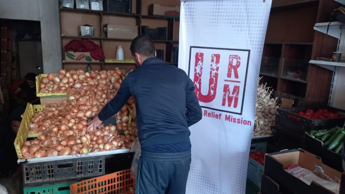 Food Distribution In Gaza